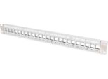 Digitus DN-91410-LF Digitus Patchpanel 1HE 24-Port Rackmount Modular Grau Transp