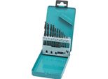 Makita 13-Tlg. Set Di Punte HSS-R - Metallo - 13 Pezzi - 1 - 10 Mm