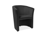 Poltrona Imbottita Sindy 2 - Nero