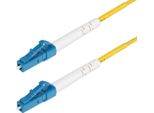 Startech.Com Cavo In Fibra Ottica Simplex Monomodale OS2 Da Lc A Lc (Upc) Da 3M, 9/125µM, 40G/100G, Insensibile Alla Piegatura, Bassa Perdita Di Inserzione, Cavo Patch In Fibra Lszh