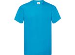 Fruties Maglietta Uomo Manica Corta Sherifer Ciano Xxl