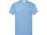 Fruties Maglietta A Manica Corta Da Uomo Sherifer Blu Cielo Xl