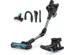Niceboy Ion Hurricane H7, Aspirapolvere A Bastone 2 In 1, Senza Sacco, Nero, Blu, A Secco, Hepa, Ciclonico