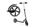 Nils Extreme Scooter Per Bambini E Adulti - Monopattino Da Città Con Cuscinetti ABEC7 - Manubrio Piatto E Regolabile In Altezza - Nero - HL200
