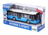 Wiky Autobus Di Trasporto Urbano In Plastica 29 Cm Con Luci E Suoni