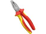 Knipex Kombizange Verchromt Isoliert 180 Mm