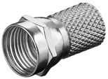 Goobay Zink F Stecker Koaxial 7 Mm (Bulk)