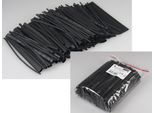 Assortimento Di Tubi Termorestringenti Chilitec, 100 Pezzi In Busta Assortita, Nero