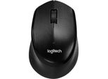 Logitech B330 Silent Plus - Mouse - Ottico - 3 Pulsanti - Wireless - 2,4 Ghz - Ricevitore Wireless (Usb) (910-004913)