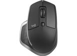 Logitech Mx Master 2S - Mouse - Laser - 7 Pulsanti - Senza Fili - Bluetooth, 2,4 Ghz