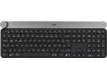 Logitech Craft Advanced Con Creative Input Dial - Tastiera - Retroilluminata - Bluetooth, 2,4 Ghz - Tedesco