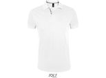 Sols 00574 | Polo Uomo Portland - Colore: Bianco/Grigio (Tinta Unita) - Taglia: Xl