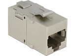 Delock Keystone Modul RJ45 -> RJ45 Cat6A Metall Bu/Bu
