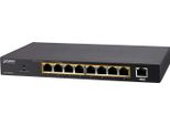 Planet GSD-908HP - Switch - 8 X 10/100/1000 (Poe+) + 1 X 10/100/1000 (Uplink) - Desktop - Poe+ (GSD-908HP)