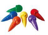 Pelikan 803328 Pastelli A Cera - 6 Colori Assortiti, Confezione In Blister