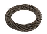 Ghirlanda Decorativa In Rattan Kubu - 45 Cm - Ghirlanda Da Tavolo Per Porte Da Decorare Da Soli