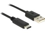 Delock 83326 Usb Kabel Delock A -> C St/St 0.50M Schwarz