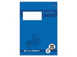 2X Staufen® 734044225 Blocco Note Scuola Premium Lin 25 - A4, 50 Fogli, 90 G/M², Rigato Con Margine