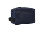 Leonhard Heyden Pelle Borsa Da Toilette Den Haag Washbag Blue