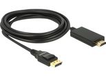 Delock Cavo Displayport Dp -> Hdmi St/St 4K 3,00M Nero