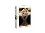 Clementoni 39326 - Puzzle Panoramico - L'elefante (1000 Pezzi) Puzzle