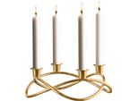 Georg Jensen - Candeliere Season, Placcato Oro