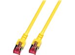Efb K5511.0,25 Efb RJ45 Patchkabel S/Ftp, Cat.6, Lszh, 0,25M, Gelb