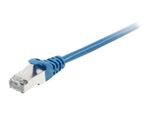 Equip Cavo Patch Cat6A S/Ftp 2Xrj45 15,00M Blau Lszh Polybeutel
