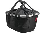 Klickfix City Bag Bikebasket Gt Nero, 33X27X42Cm, Per Racktime, Nero