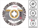 Bosch Disco Da Taglio Diamantato X-LOCK 125 X 22,23 Mm Best For Universal ( 2608615161 )