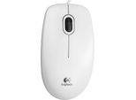 Logitech | Mouse Ottico Portatile | B100 | Bianco