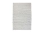 Tappeto Schoeneswohnen24 Prime 110 Bianco / Grigio 80Cm X 150Cm