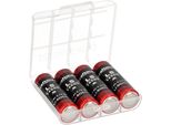 4X Kraftmax Batteria Al Litio 3,6V ER14505 LS14500 Aa - Cella + Scatola Mignon