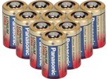 10X Panasonic CR2L 1BP Fotobatterie 3V CR2 Cr 2 850Mah 1Er Blister