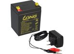 Batteria Agm Blei 12V 4,5Ah + Ladeger