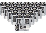 20X Panasonic Photobatterie CR2 Al Litio 3V 850Mah CR17355, DLCR2, EL1CR2, CR15H270