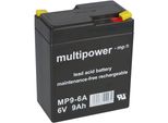 Batteria Al Piombo Multipower MP9-6A Pb 6V / 9Ah