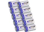 10X Xcell CR2 Batteria Al Litio 3V 850Mah CR15H CR15H270 CR17355 DLCR2 CR15H270