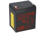 Batteria Al Piombo Csb 12V 5Ah Hr 1221W F2 12V 21W 1,67V/15Min Piombo Agm Ad Alta Corrente