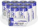 10X Batterie CR123A DL123A 3V CR17345 Ultra Lithium Foto Sciolte