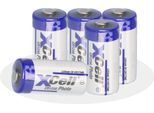 5X Batterie CR123A DL123A 3V CR17345 Ultra Lithium Foto Sciolte