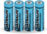 4X Batteria Ultralife Al Litio 3,6V LS14500 - Aa - UHE-ER14505 LS14500 Li-Socl2