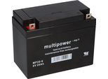 Batteria Al Piombo Multipower MP20-6 Pb 6V 20Ah M5