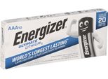 10X Batteria Energizer Ultimate Al Litio LR03 1,5V Aaa