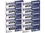 100X Micro Aaa LR03 MN2400 Batterie Panasonic Powerline Industrial 1383Mah
