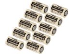10X Fdk Batteria Al Litio 3V Cr 14250SE 1/2AA - Cella