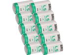 10X Batteria Al Litio Saft 3,6V LS33600 D Cell Mono Ls 33600