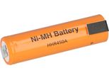Panasonic HHR-450A Batteria Nimh 4/3A 1,2 Volt 4500Mah Con Etichetta A Saldare A Forma Di Z