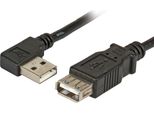 Efb K5246SW.1,5 Efb USB2.0 VerläNgerung A(Gewinkelt)-A,St-Bu,1.5M,Sw,Classic