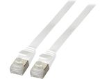Efb K5545WS.1 Efb RJ45 Flachpatchkabel U/Ftp, Cat.6A, Pvc, 1M, Weiß